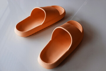 Close up of thick rubber sole