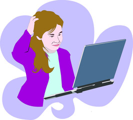 Study from home, virtual school, online school 2