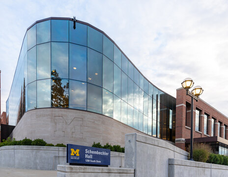 Schembechler Hall On The University Of Michigan Campus