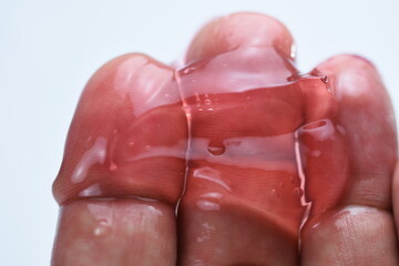 Red gelatin ,Cosmetics gel 