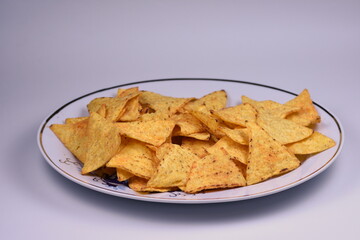 Tortilla  ,Potato chips  ,triangular chips