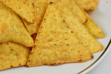 Tortilla  ,Potato chips  ,triangular chips