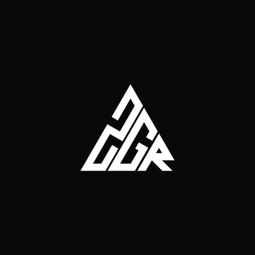 ZGR letter logo creative design. ZGR unique design
