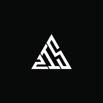 ZIS letter logo creative design. ZIS unique design
