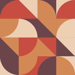 Modern trendy geometric vector pattern. Decorative vintage 80's style for wallpaper, brochure, poster or banner.