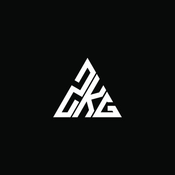 ZKG letter logo creative design. ZKG unique design
