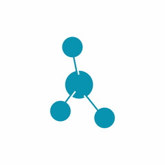 Molecule symbol logo template vector illustration design