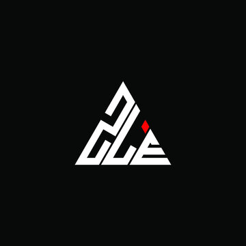 ZLE letter logo creative design. ZLE unique design
