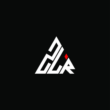 ZLR letter logo creative design. ZLR unique design
