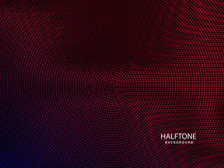 Abstract modern color gradient halftone pattern background