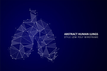 Abstract polygonal lungs