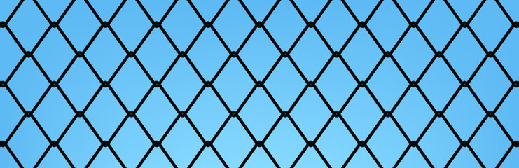 Fototapeta premium Chain fence