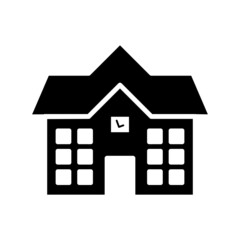 School building icon