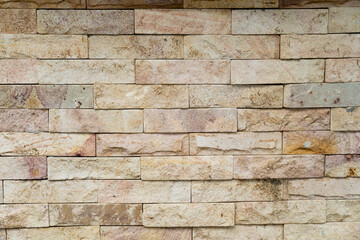 Closeup of Brick wall texture background