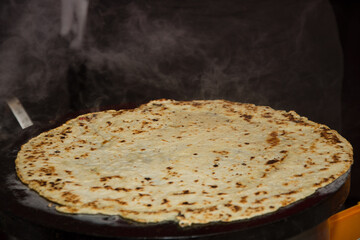 traditional BIG pancake  n Bistrita,Romania