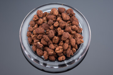 brown pufarin,sweet expanded wheat