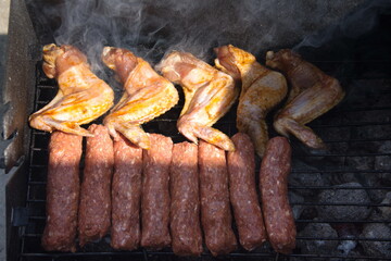 Fried,Roast chicken wings