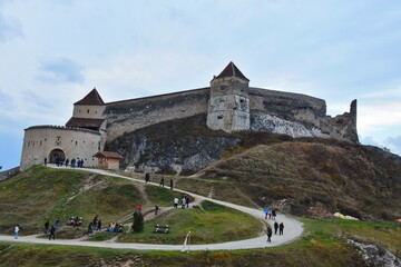 Bran Castle & Rasnov Citadel   Transylvania near Brasov ,2015