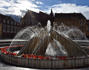 Brasov, Council Square tower,Romania,2015