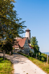 Arlesheim, Schloss Birseck, Ermitage, Dornach, Birseck, Landwirtschaft, Wald, Spazierweg,...
