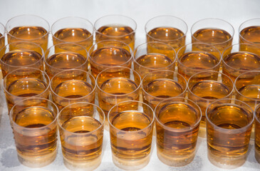 Brandy , small glasses,shot drinks, 
