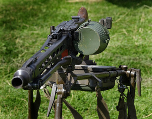 The MG 34 is a German recoil-operated air-cooled machine gun, first tested in 1929, introduced in...