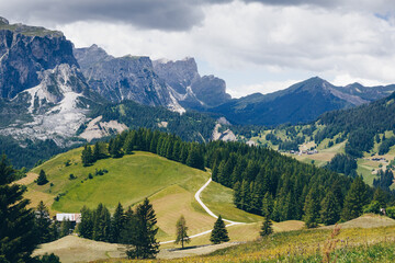 Obraz premium Wonderful summer view of the Dolomites, Italy
