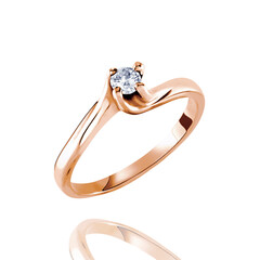 Schmuck, Freisteller, Ring
