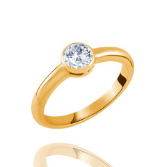 Schmuck, Freisteller, Ring