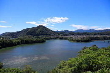 lake in the mountains
