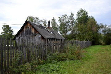 old wooden house