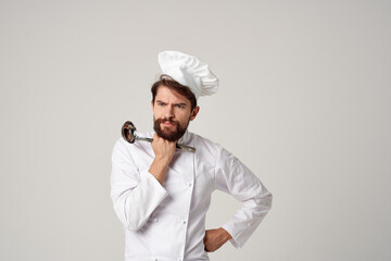 male chef cooking kitchen job restaurant industry