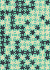 Abstract Geometric Pattern generative computational art illustration