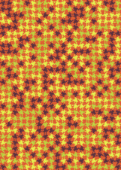 Abstract Geometric Pattern generative computational art illustration