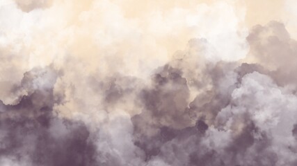 Abstract painting art with brown cloud texture paint brush for presentation, website background, banner labor day, wall decoration, or t-shirt design