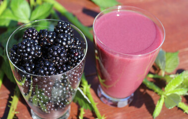 Brombeersmoothie