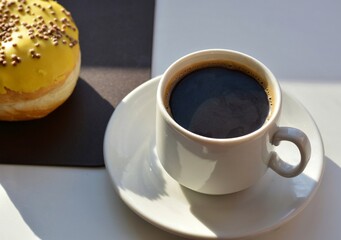 coffee and croissant