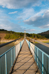 Large bridge over the river