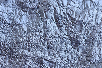 Texture of a metal foil