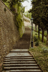 old stone stairs