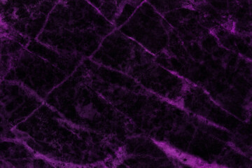 Fototapeta na wymiar Dark purple marble seamless glitter texture background, counter top view of tile stone floor in natural pattern.