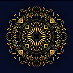 Luxury mandala background, Decorative ornament vector illustration. Indian,Arabic,turkish,pakistan,Islamic decoration style