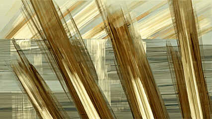 Surrealistic landscape artwork, oil painting on canvas. Acrylic art, artistic texture. Abstract grungy background