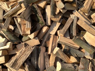 Ofenfertiges Brennholz 