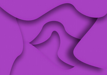 Fondo de capas morado superpuestas con sombra.