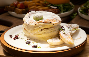Souffle pancakes 