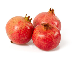 pomegranate isolated on white background
