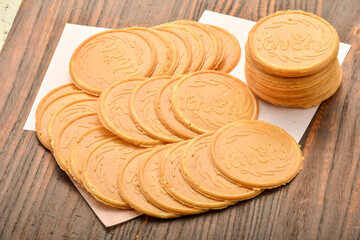 懐かしの炭酸せんべい