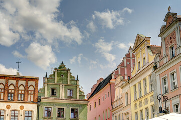 Fototapeta na wymiar Poznan Old Town, Poland