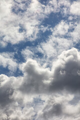 a fragment of a cloudy dramatic sky